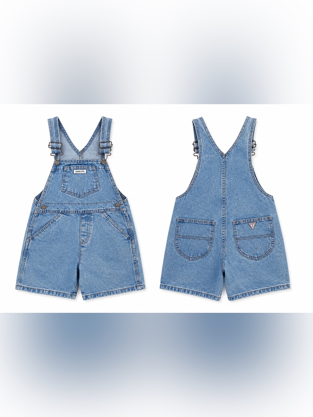 Vintage GUESS USA Denim Overalls – Kids Size 4